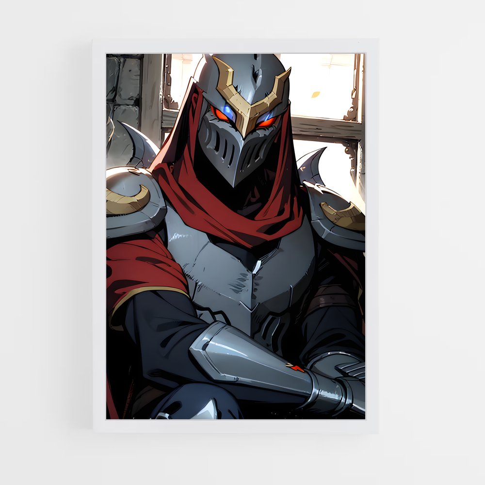 Poster Zed en Costume – affiche League Of Legends (vue 3)